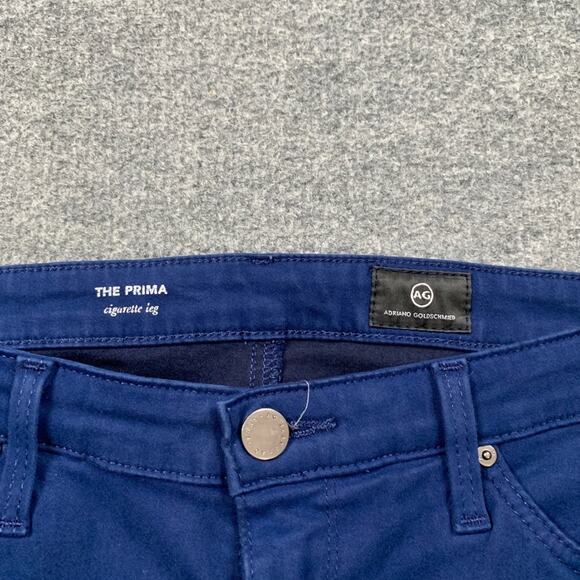 Adriano Goldschmied Jeans Womens 28 Storm The Prima Cigarette Leg Skinny Stretch - Picture 3 of 9